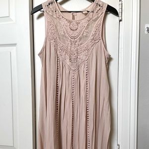 Pale pink Tank dress